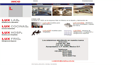 Desktop Screenshot of casalux.com.mx